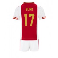 Ajax Daley Blind #17 Fotballklær Hjemmedraktsett Barn 2022-23 Kortermet (+ korte bukser)